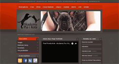 Desktop Screenshot of akademiapsaikota.pl